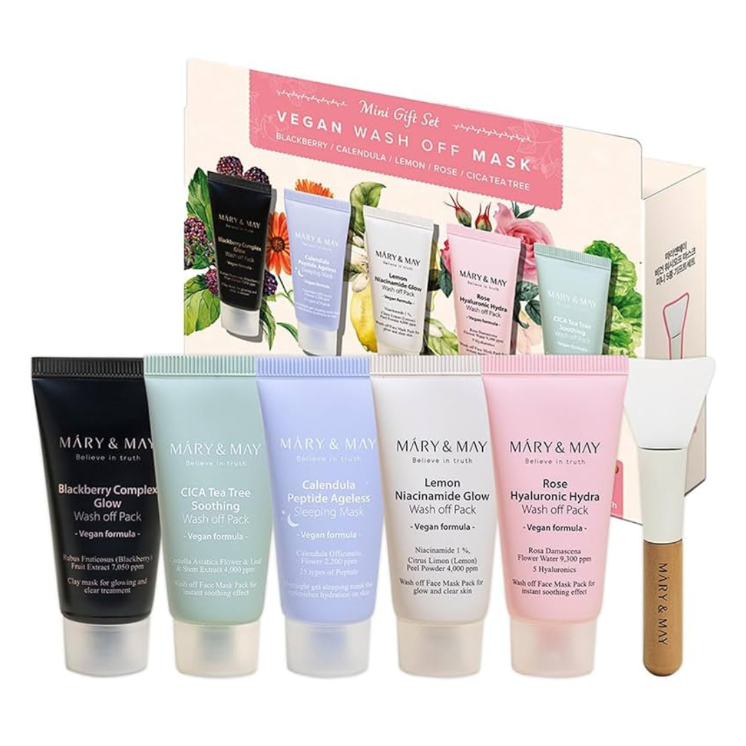 Vegan Wash Off Mask Mini Gift Set