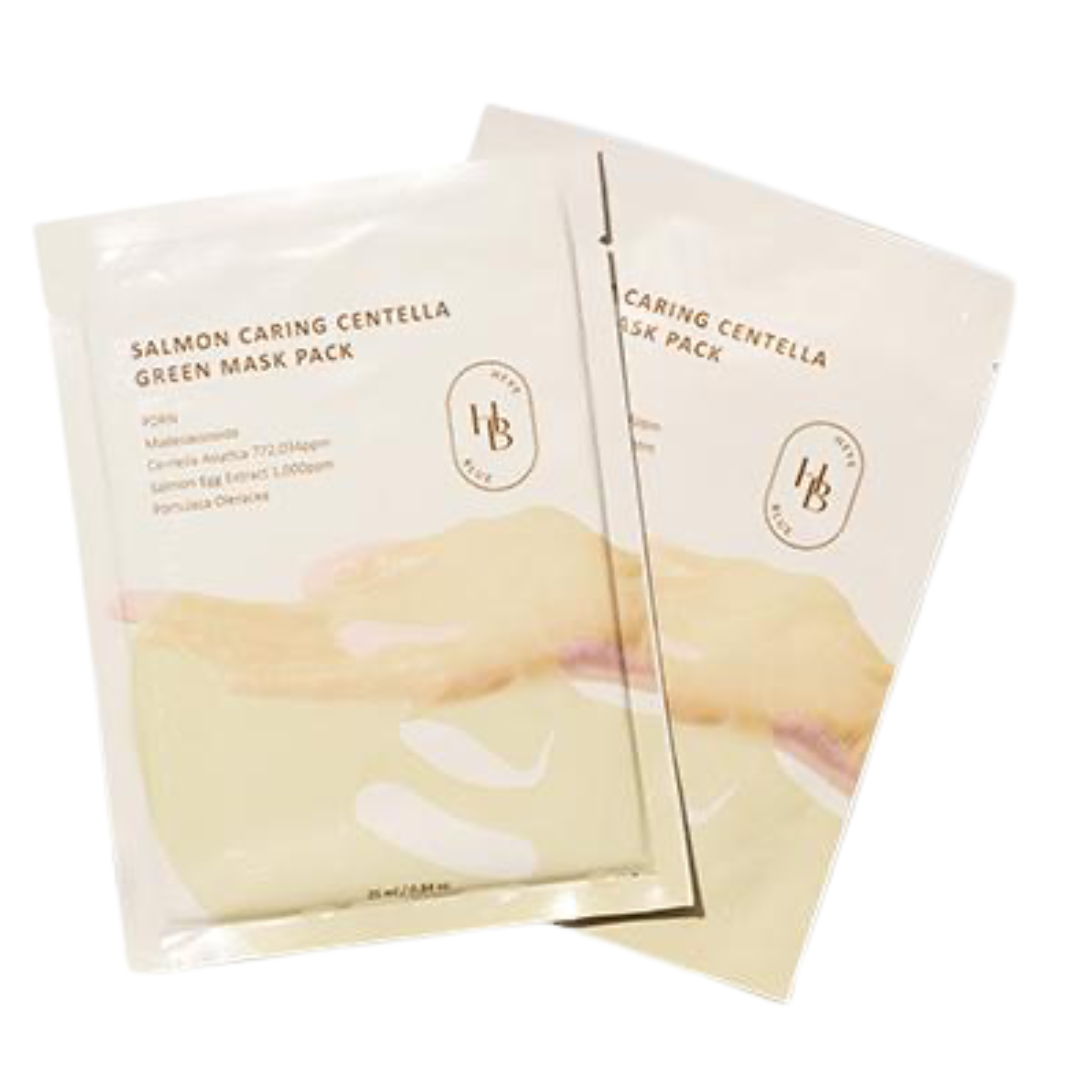 Salmon Caring Centella Green Mask Pack