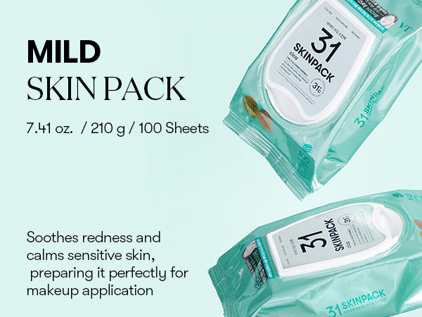 CICA Mild 31 Skin Pack