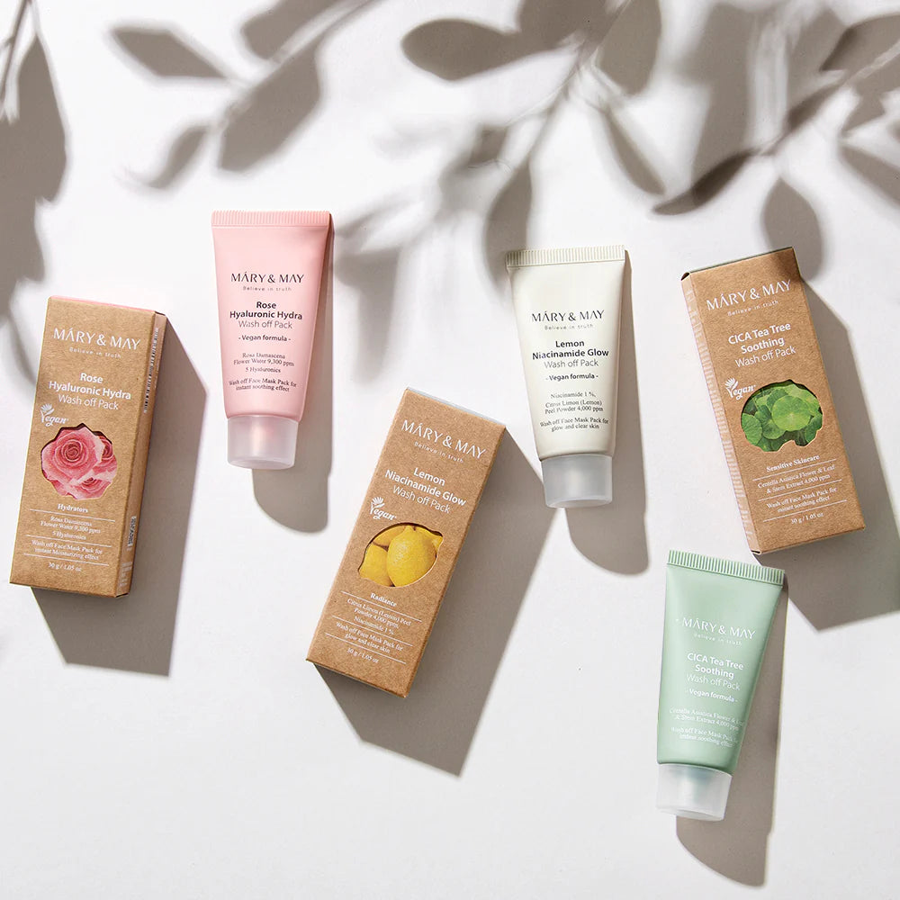Vegan Wash Off Mask Mini Gift Set