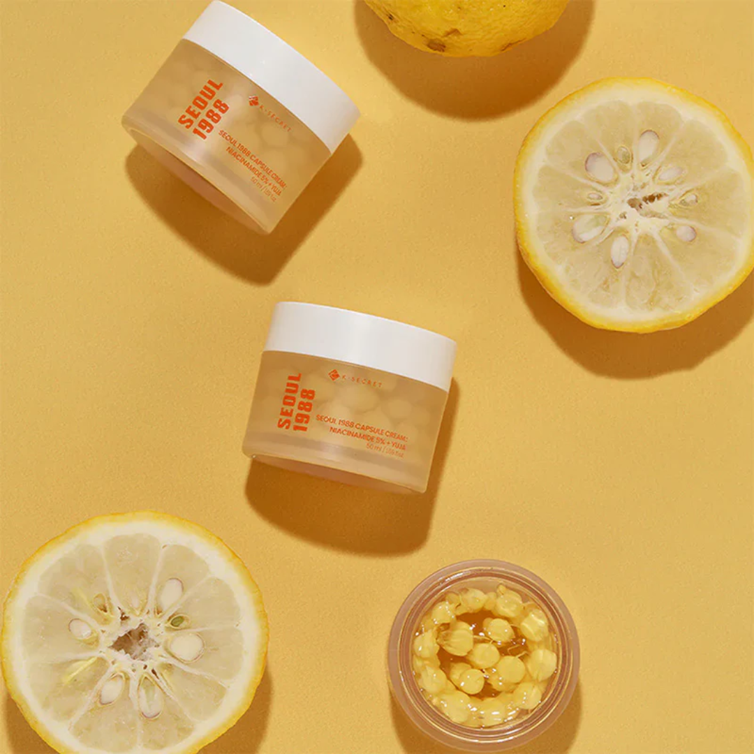 SEOUL 1988 Capsule Cream : Niacinamide 5% + Yuja – K-Beauty Store