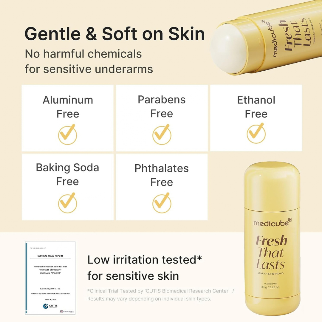 Vanilla & Pistachio Deodorant