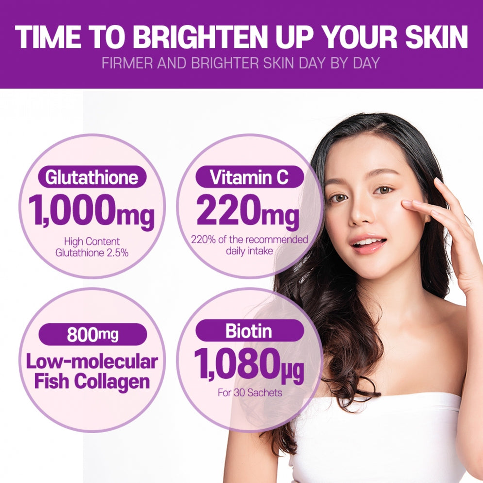 Glutathione White Small Molecule Collagen C Biotin