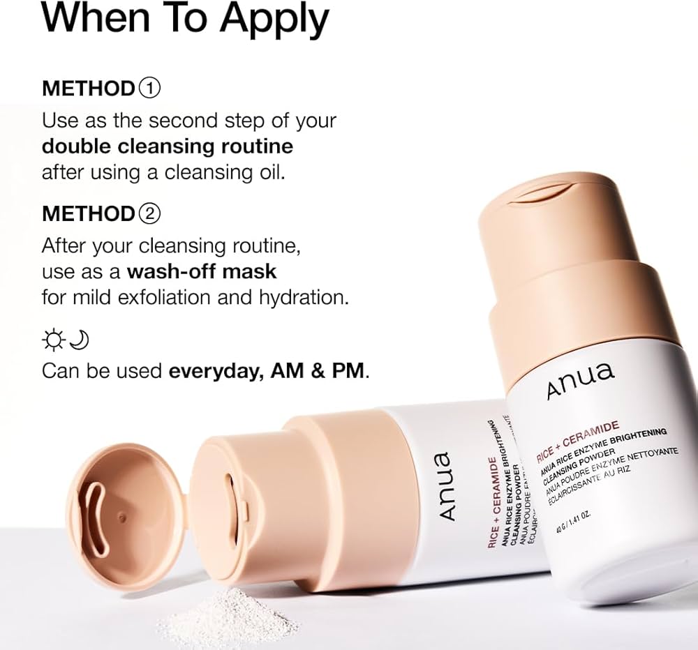 Rice Enzyme Brightening Cleansing Powder