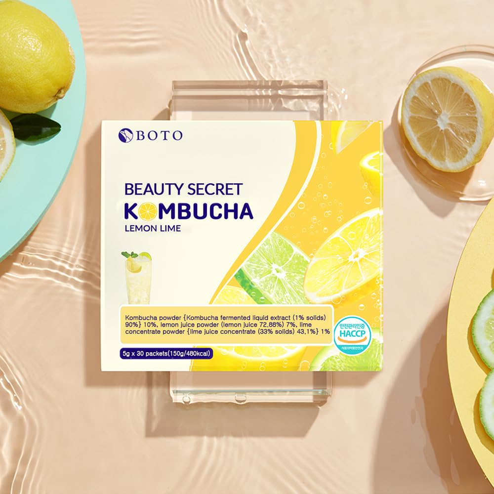 Beauty Secret Kombucha Lemon Lime