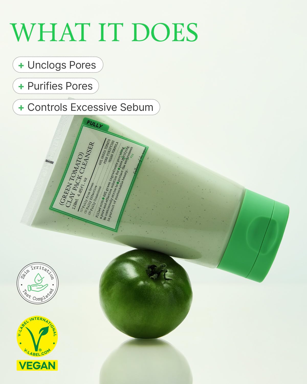 Green Tomato Clay Pack Cleanser
