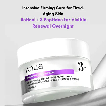 Retinol 3 Peptide Night Repair Cream – K-Beauty Store