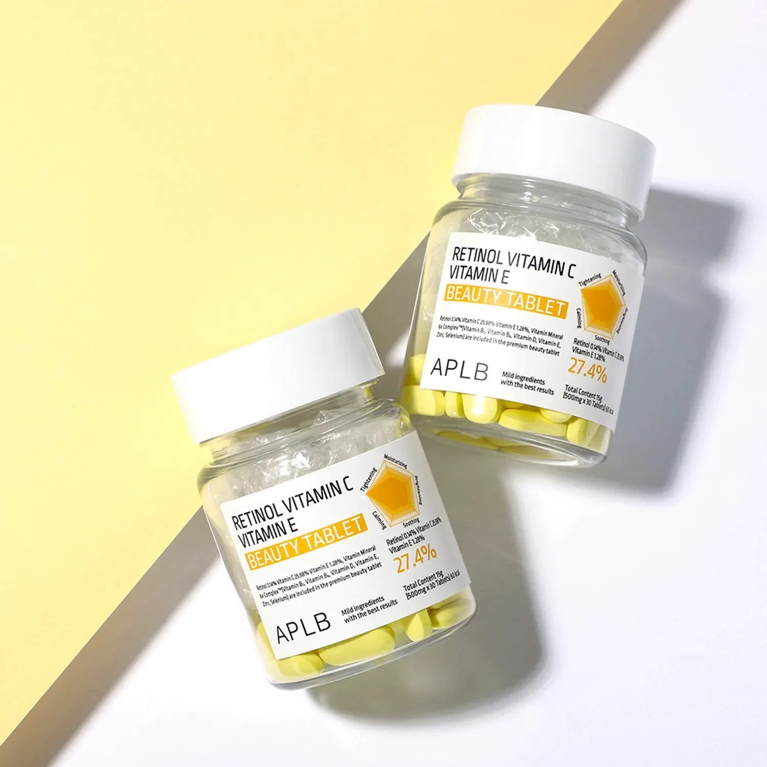 Retinol Vitamin C Vitamin E Beauty Tablet
