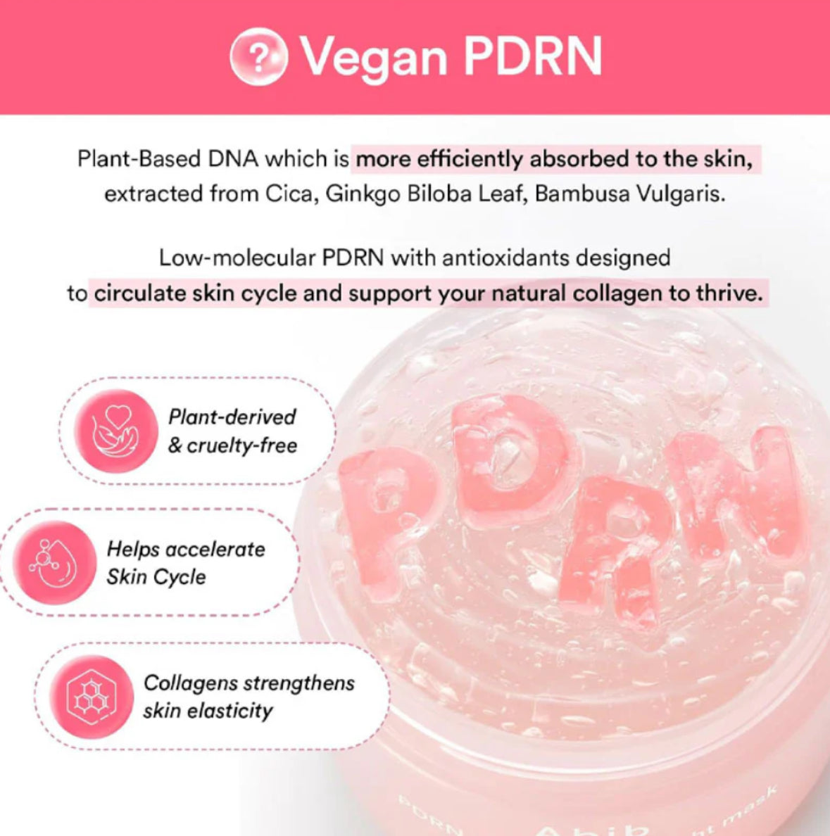 PDRN Collagen Overnight Mask Firming Jelly
