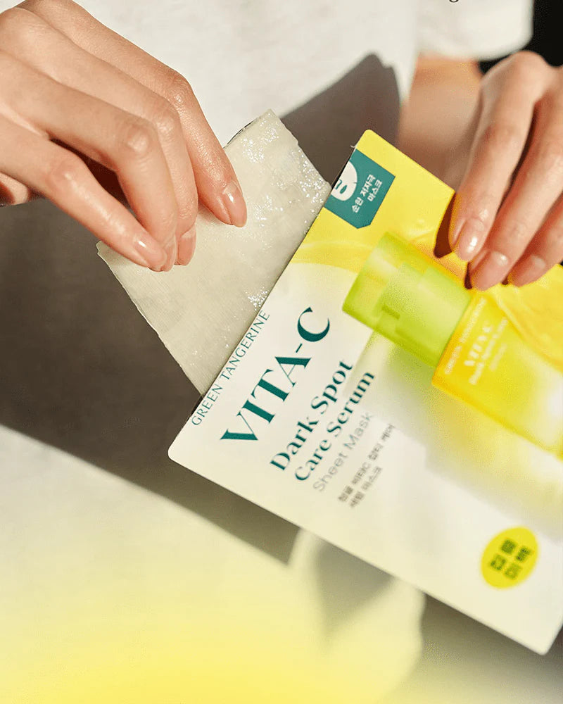 Green Tangerine Vita C Dark Spot Care Serum Mask – K-Beauty Store