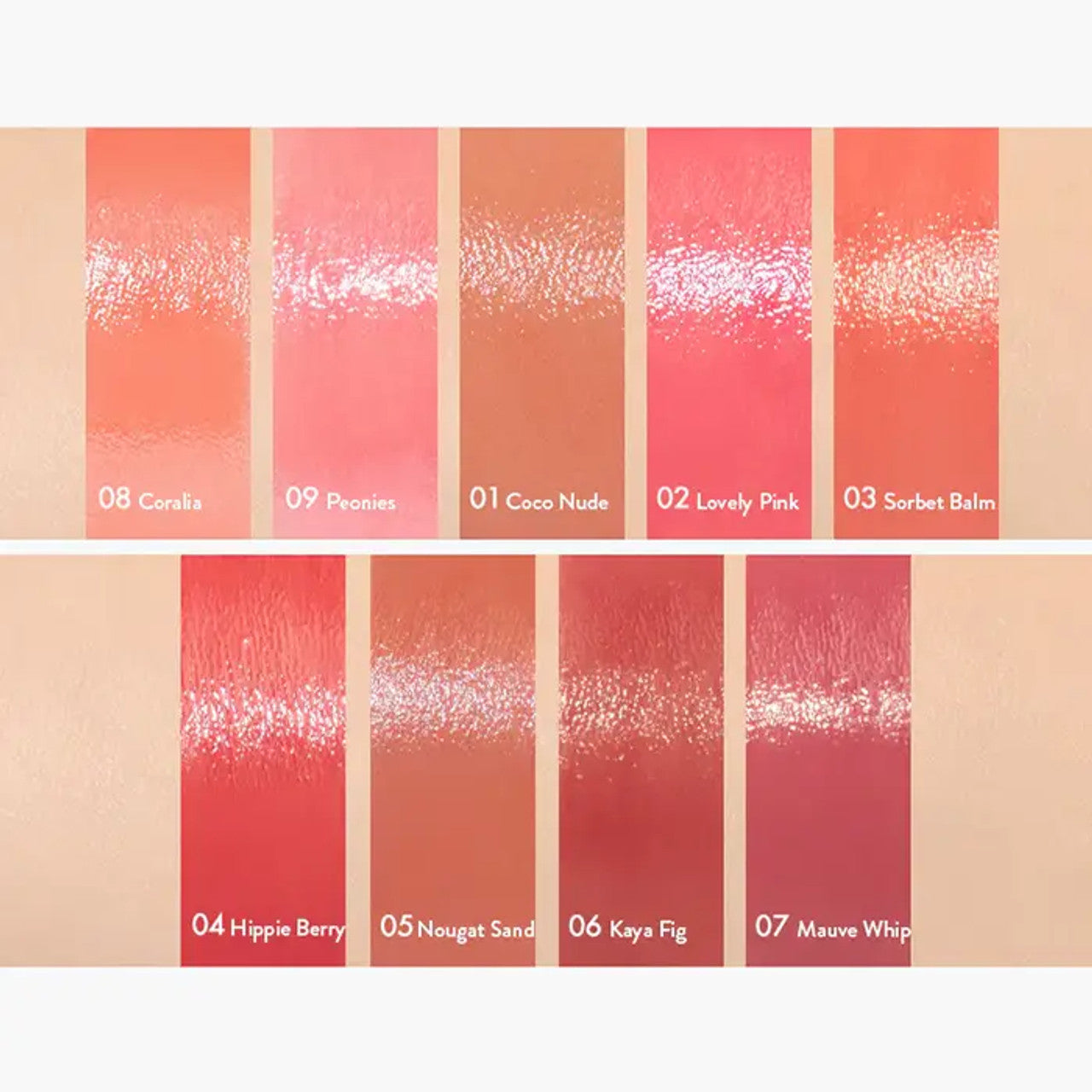 Glasting Melting Balm - 9 Colors