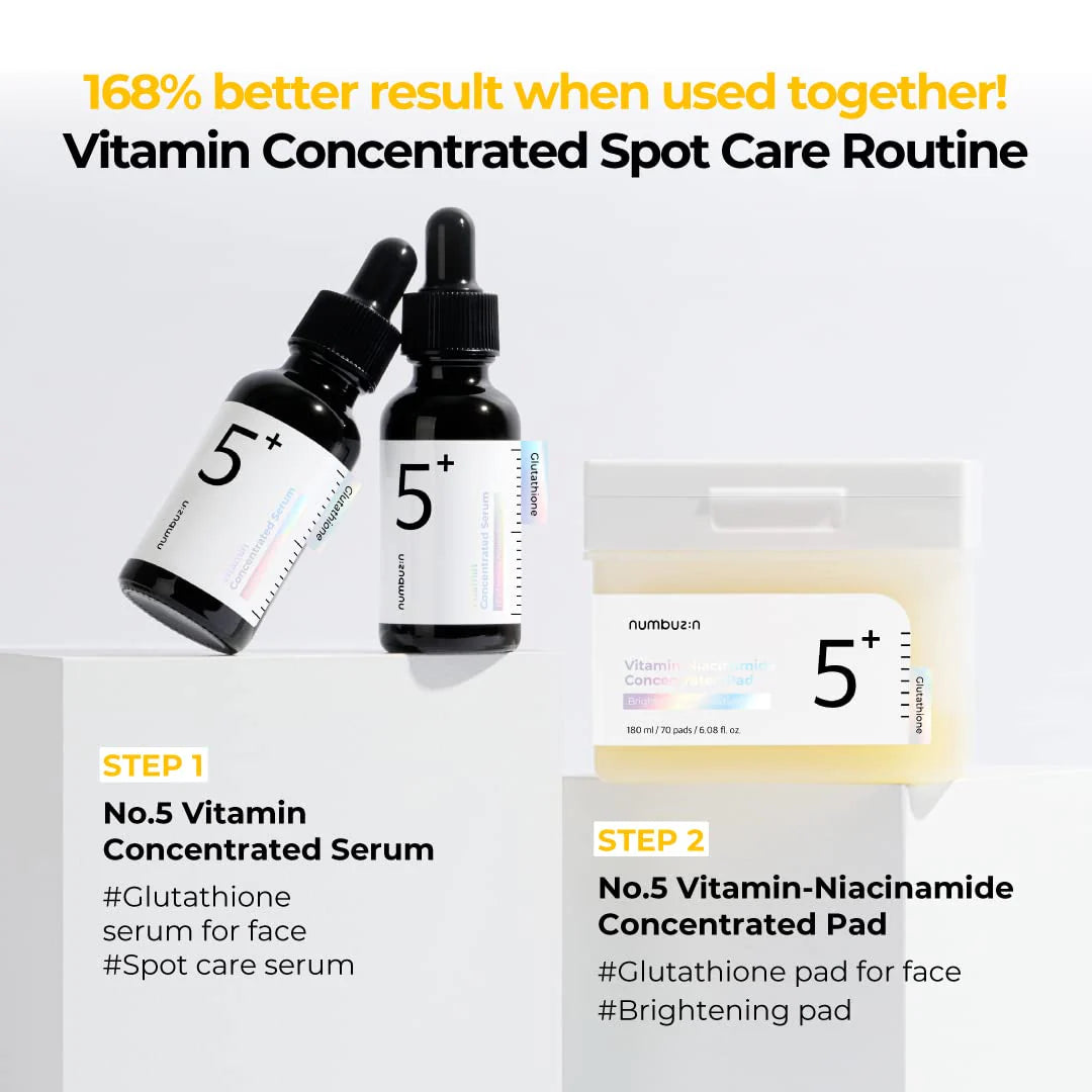 glutathione pads APLB Glutathione Niacinamide Toner Pads main image 1