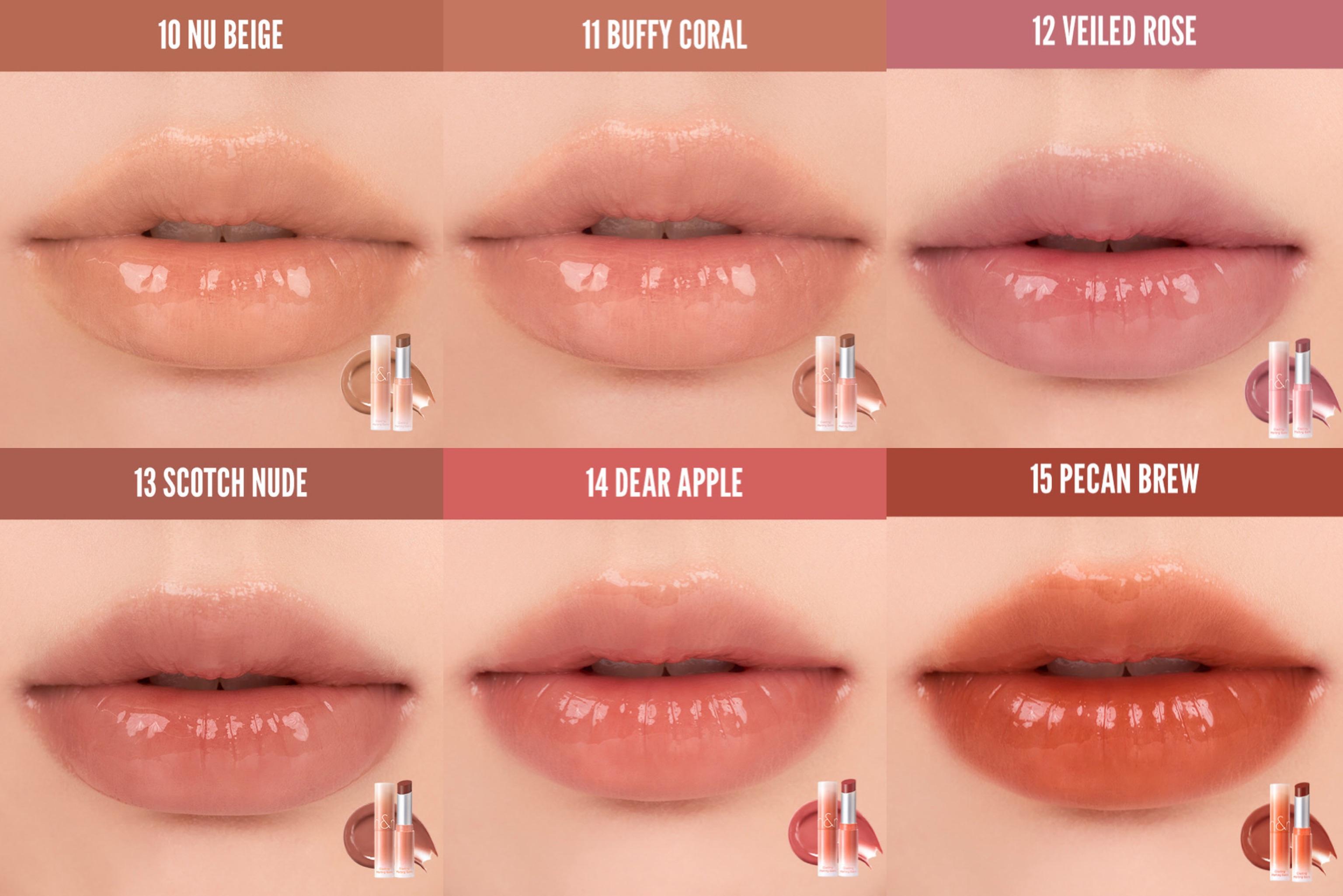 Glasting Melting Balm Dusty On The Nude Edition - 6 Colors