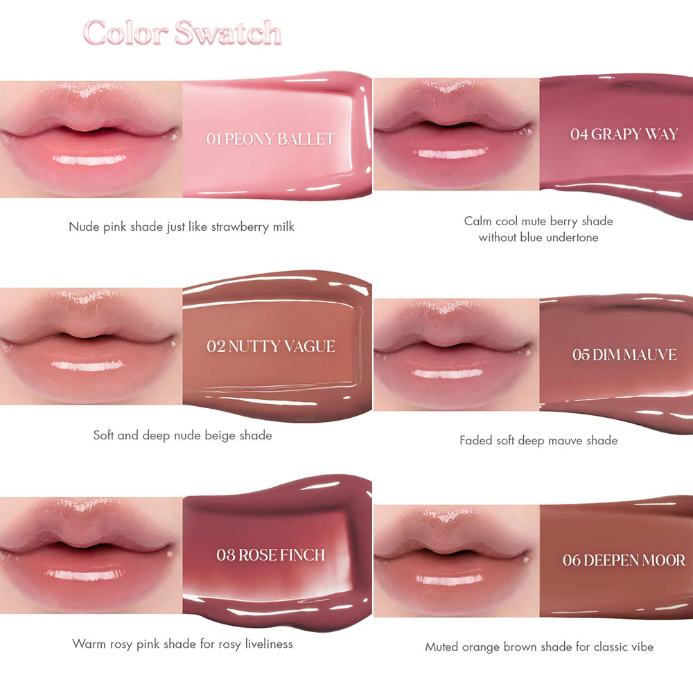 Glasting Color Gloss - 6 Colors