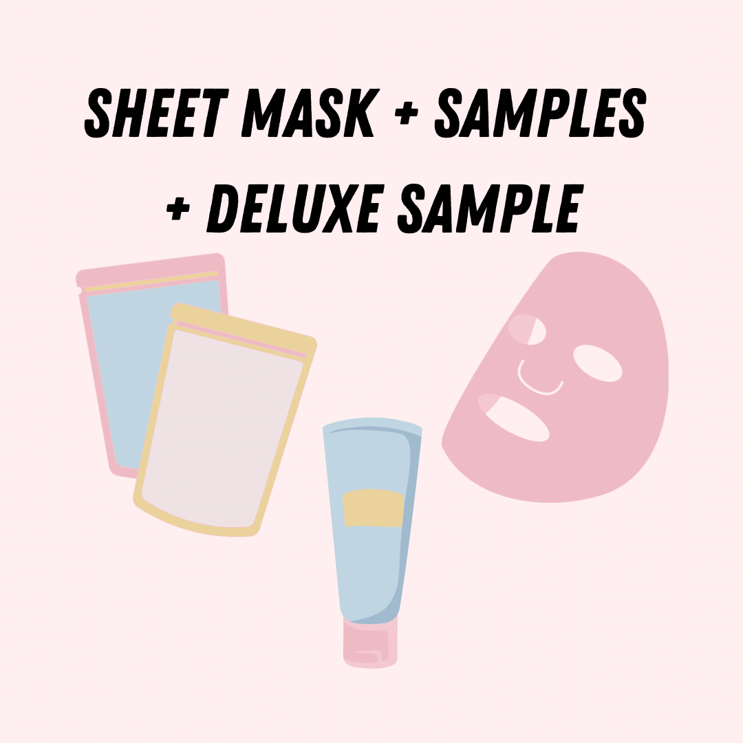 đ Sheet Mask + Samples + Deluxe Sample (100% off)