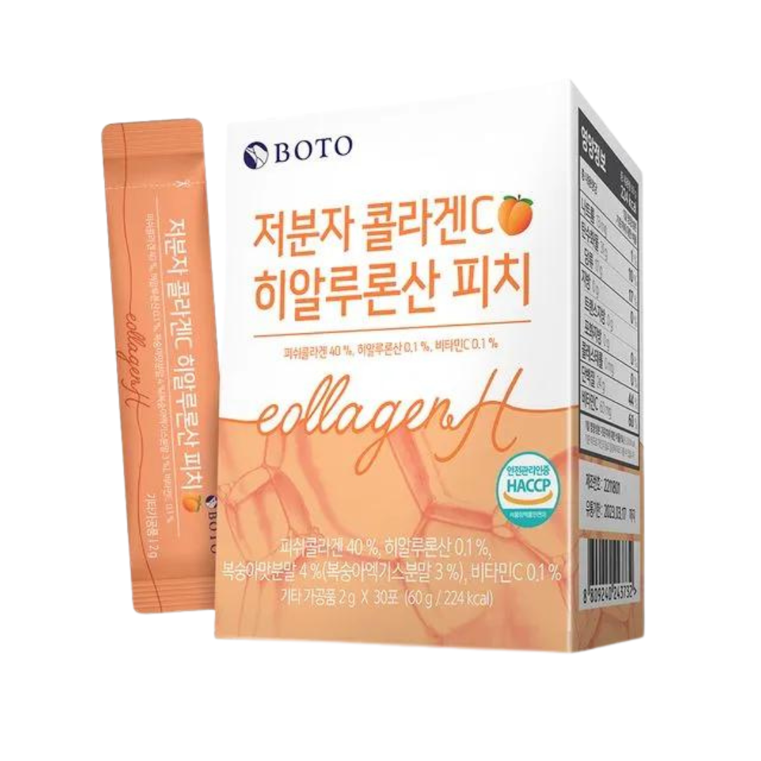 Small Molecular Collagen C Hyaluronic Acid Peach