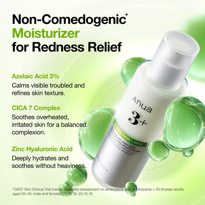 Azelaic Acid Cica Skin Soothing Moisturizer – K-Beauty Store