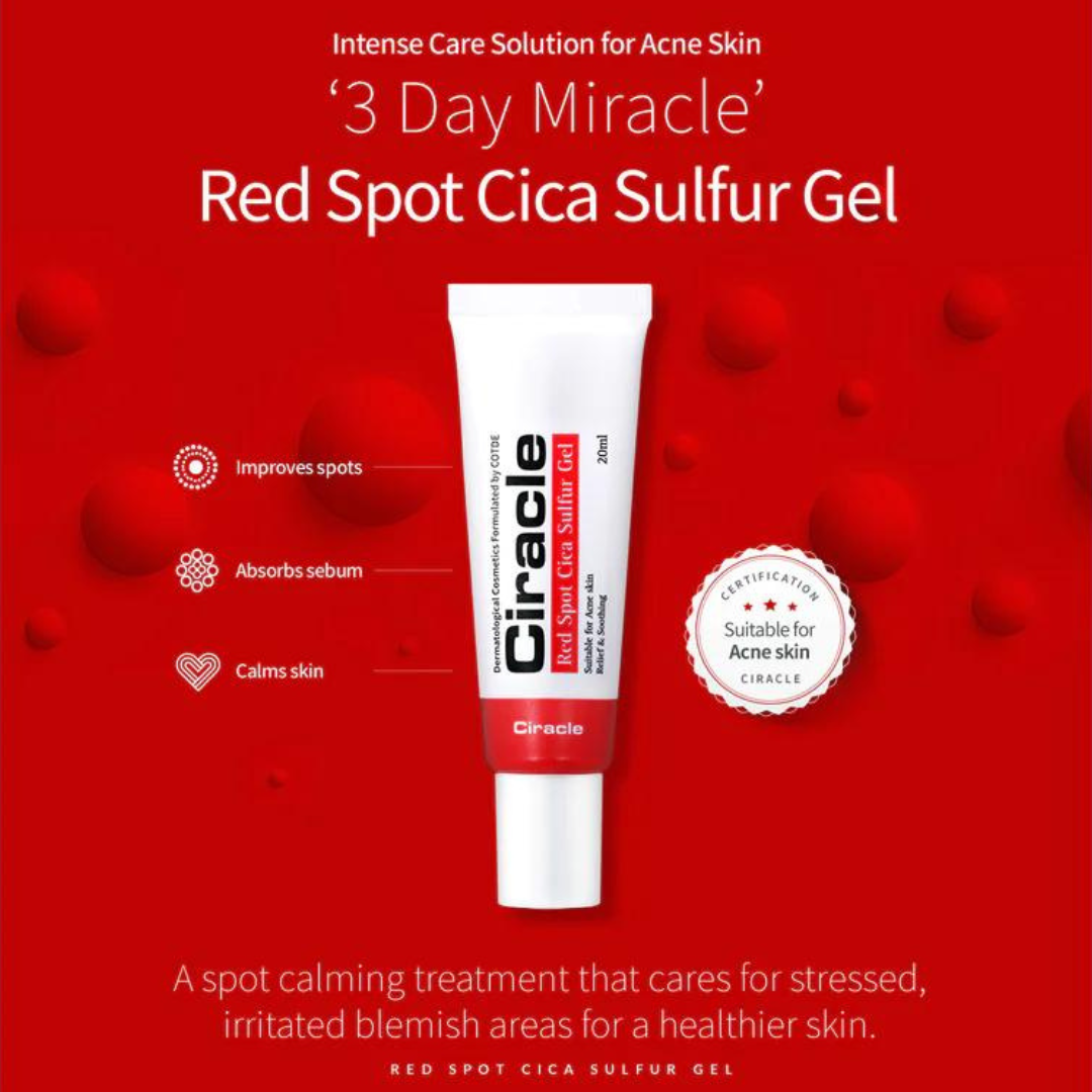 Red Spot Cica Sulfur Gel