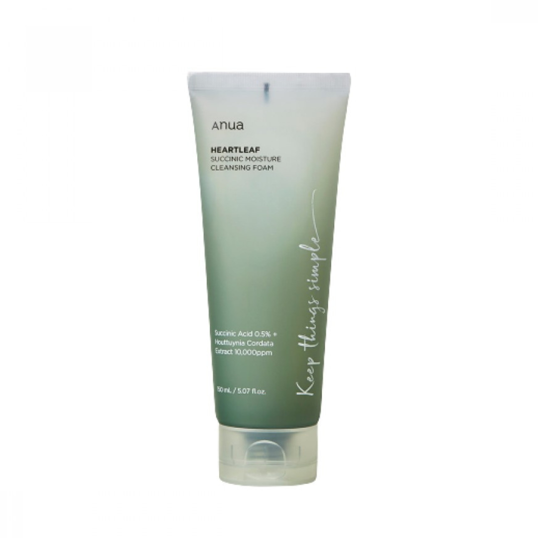 🎁 Heartleaf Succinic Moisture Cleansing Foam (100% off)