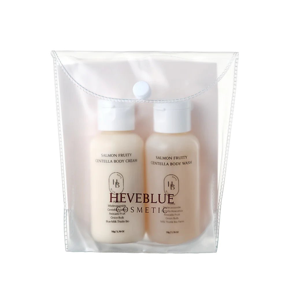 Salmon Fruity Centella Body Travel Kit