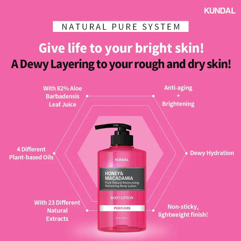 Honey & Macadamia Pure Body Lotion