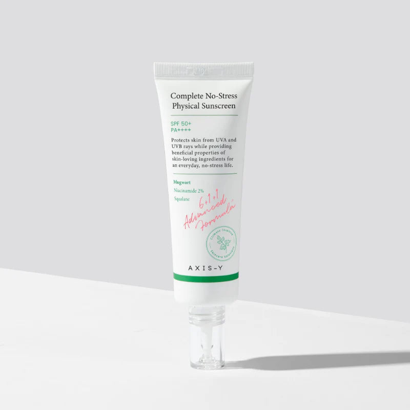 Complete No-Stress Physical Sunscreen SPF50+