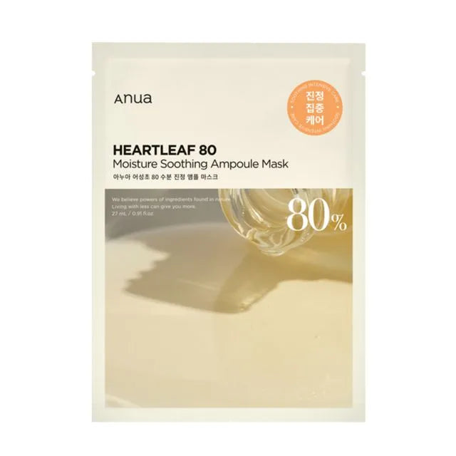 Heartleaf 80 Moisture Soothing Ampoule Mask