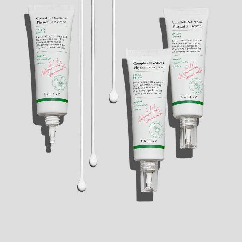 Complete No-Stress Physical Sunscreen SPF50+