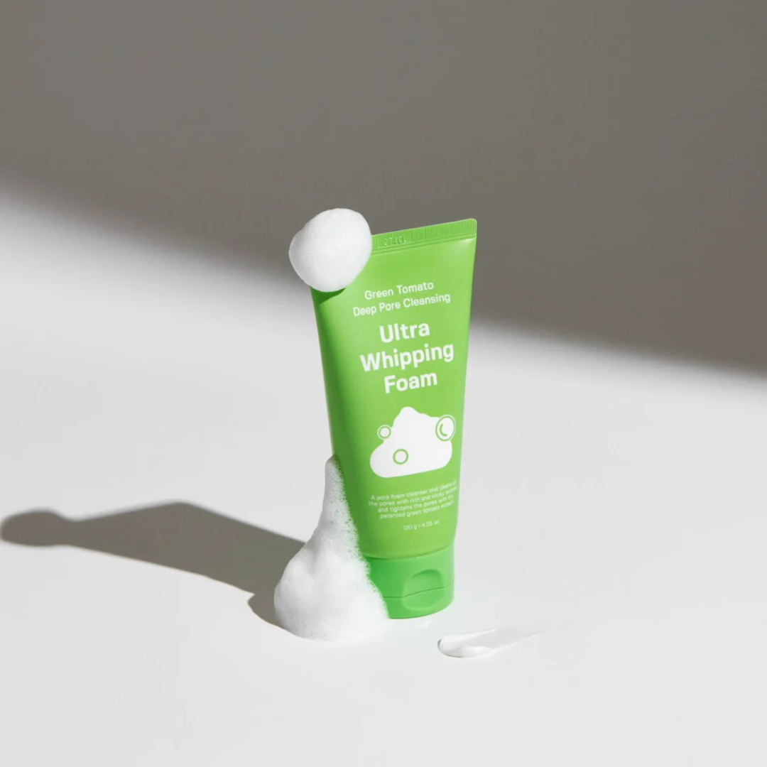 Green Tomato Deep Pore Cleansing Ultra Whipping Foam