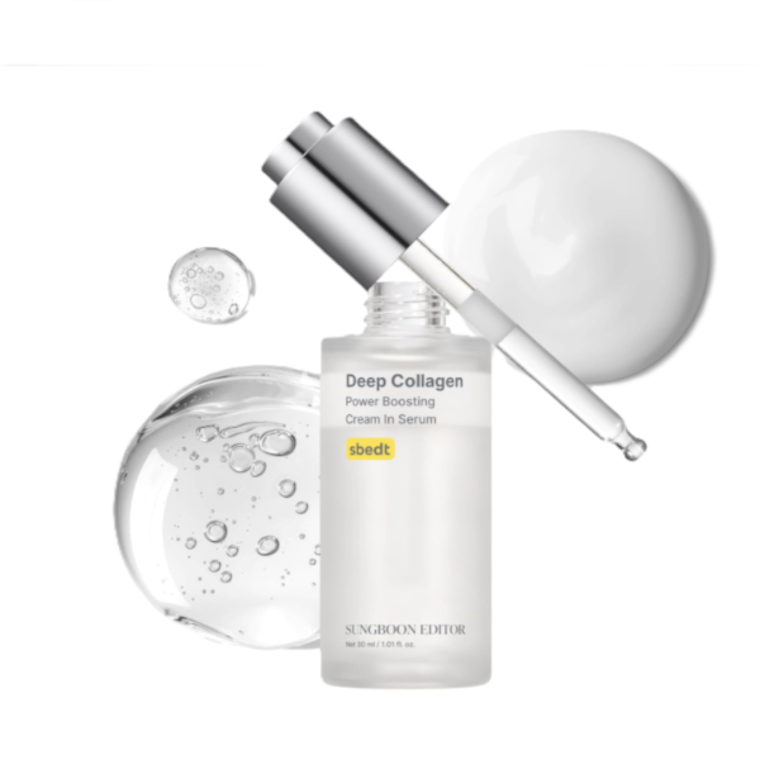 Deep Collagen Power Boosting Cream In Serum