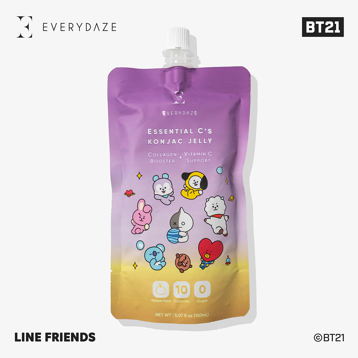 Essential C's Konjac Jelly BT21 Edition