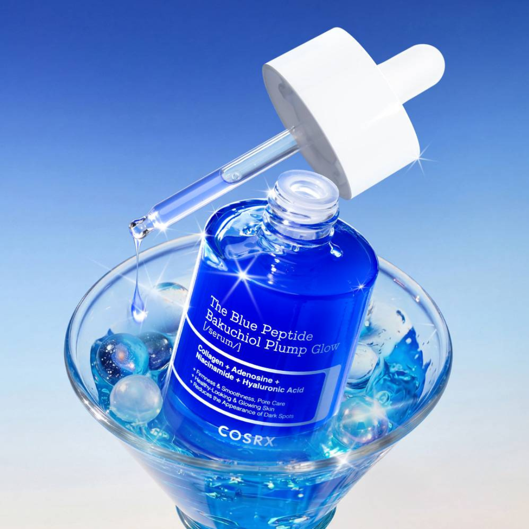 The Blue Peptide Bakuchiol Plump Glow Serum