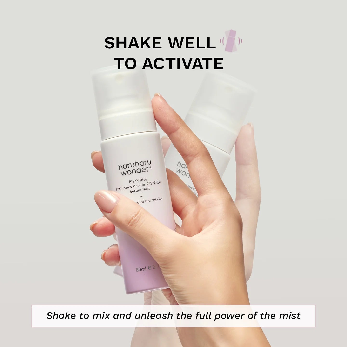 Black Rice Probiotics Barrier NAD+ Serum Mist