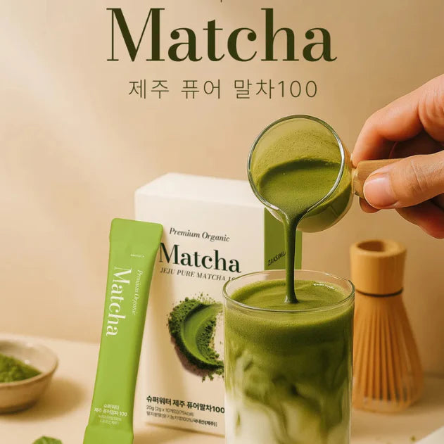 Super Water Jeju Pure Matcha 100