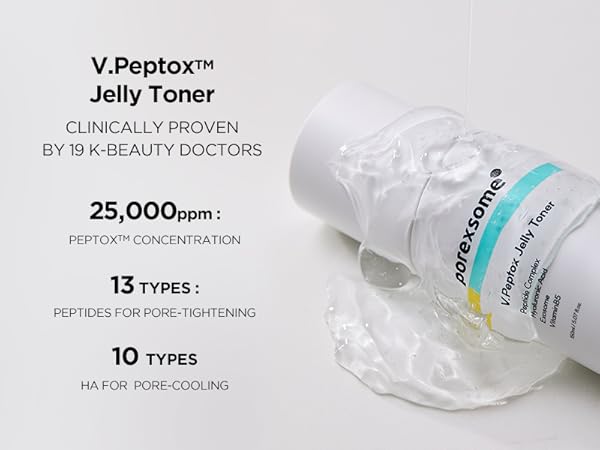 Porexsome V.Peptox Jelly Toner