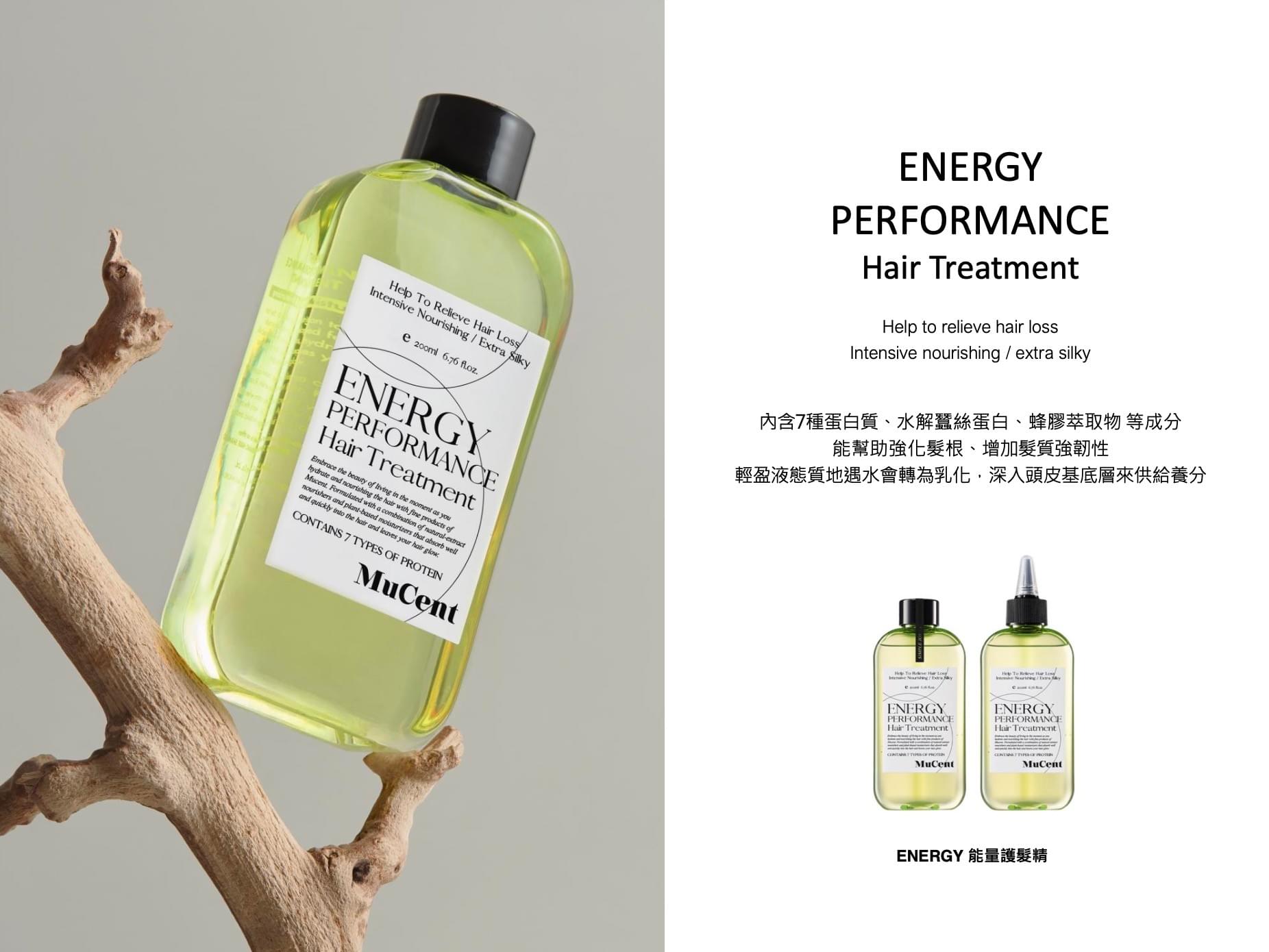 Energy Performance Hair Treatment