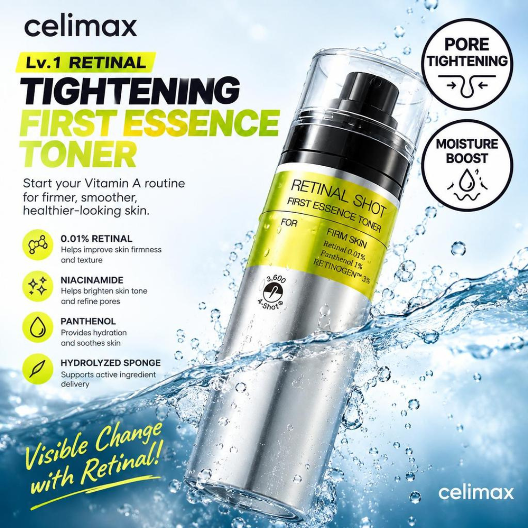 The Vita-A Retinal Shot Tightening First Essence Toner