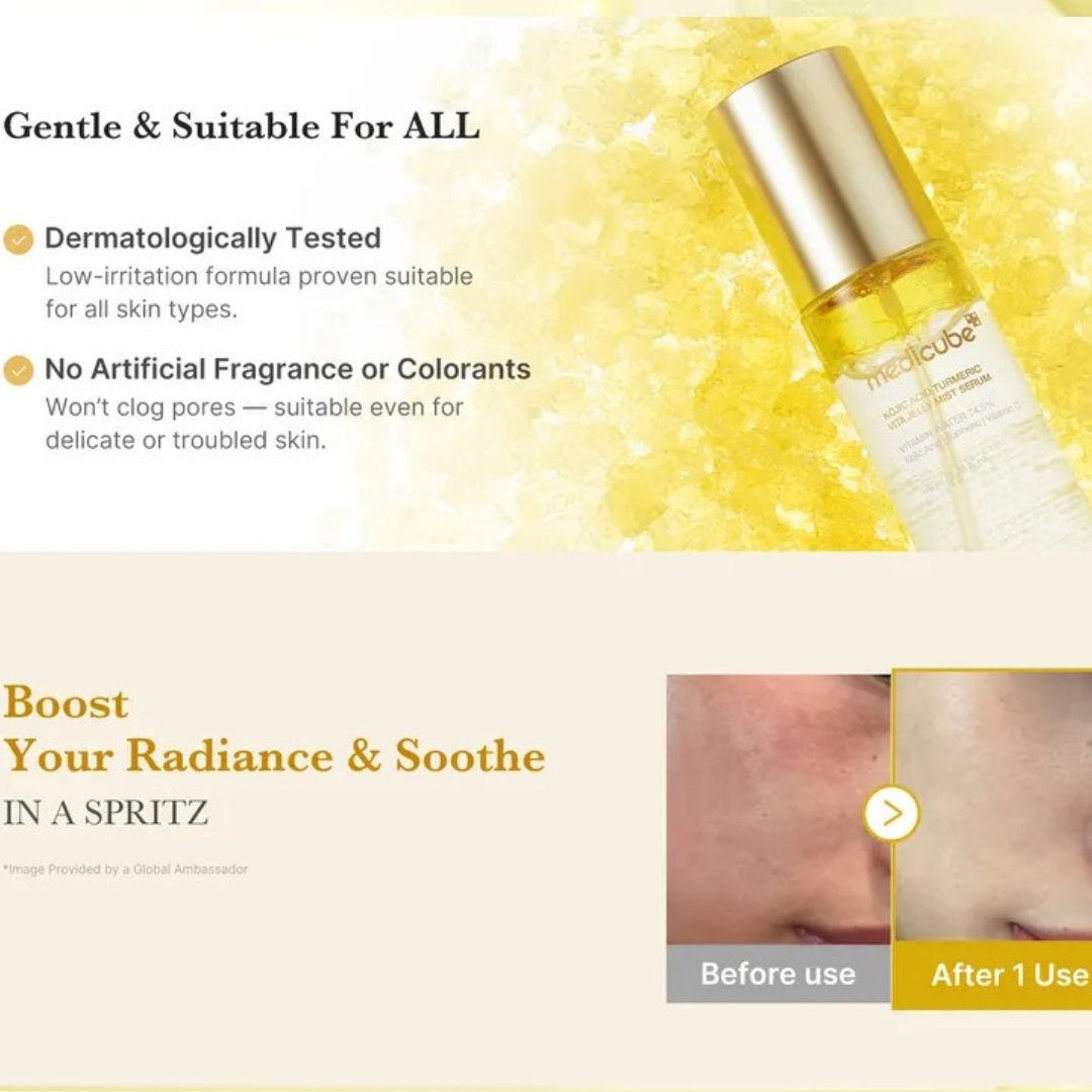 Kojic Acid Turmeric Vita Jelly Mist Serum