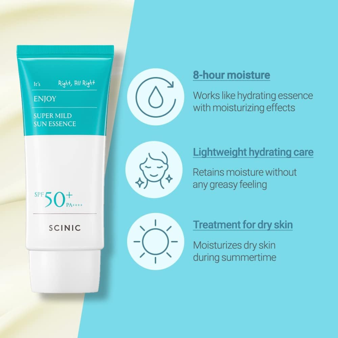 Enjoy Super Mild Sun Essence SPF50+ PA++++