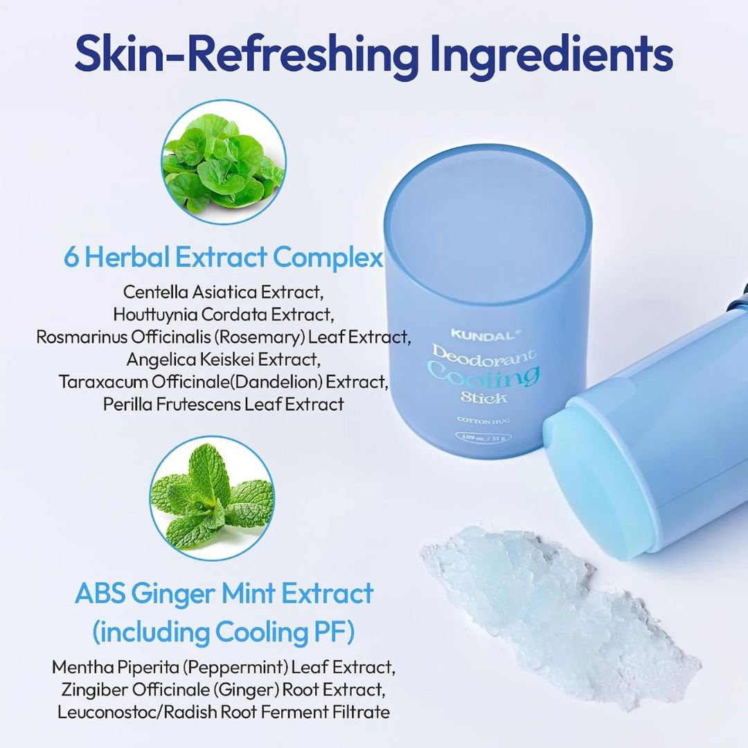 Deodorant Cooling Stick Cotton Hug
