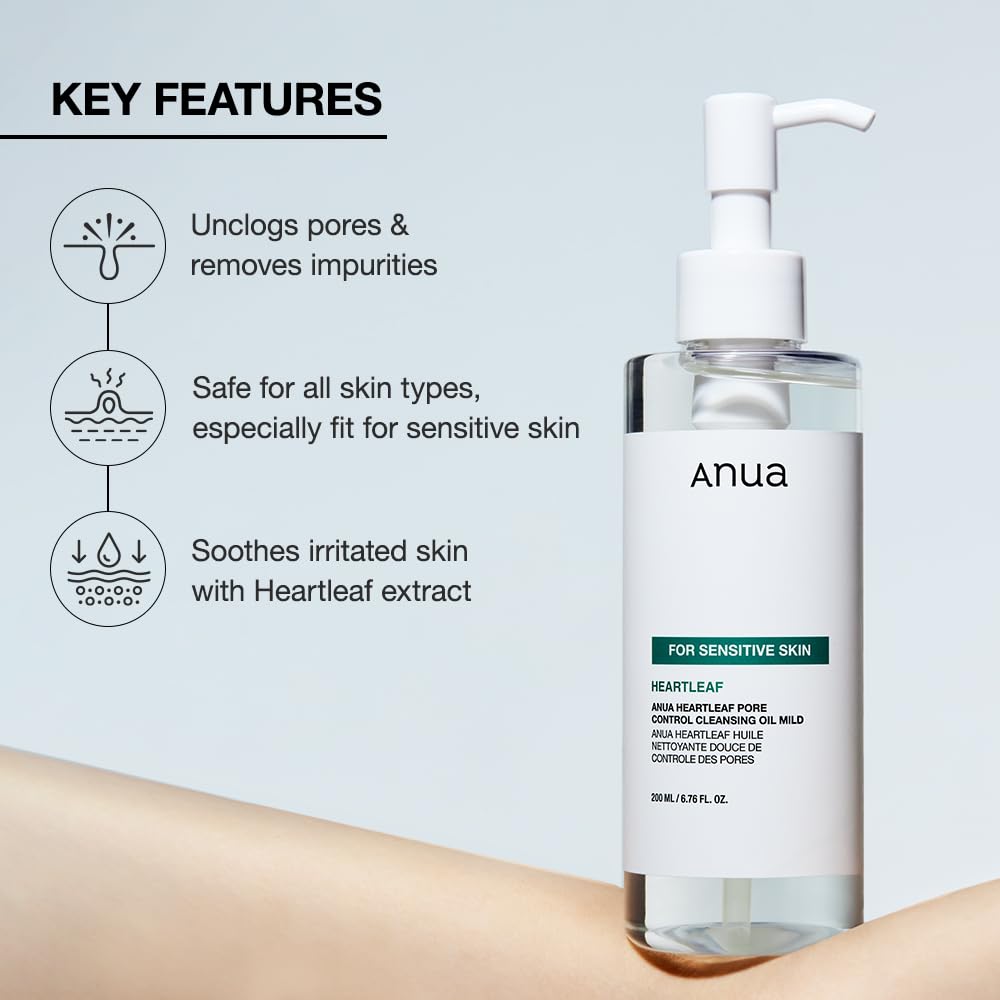 Heartleaf Pore Control Cleansing Oil Mild
