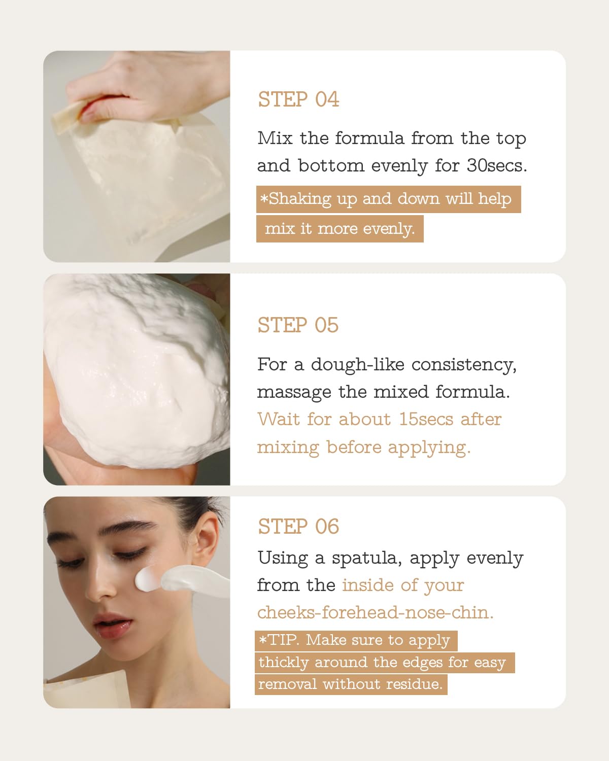 Rice Dough Modeling Mask