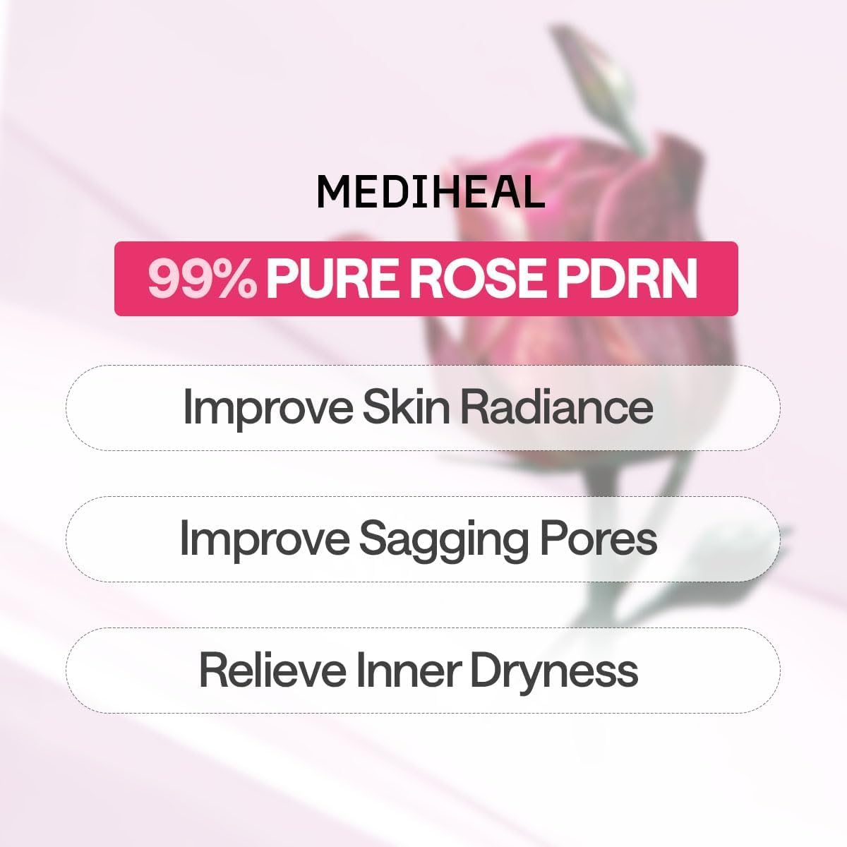 Rose PDRN Essential Mask Healthy Glow
