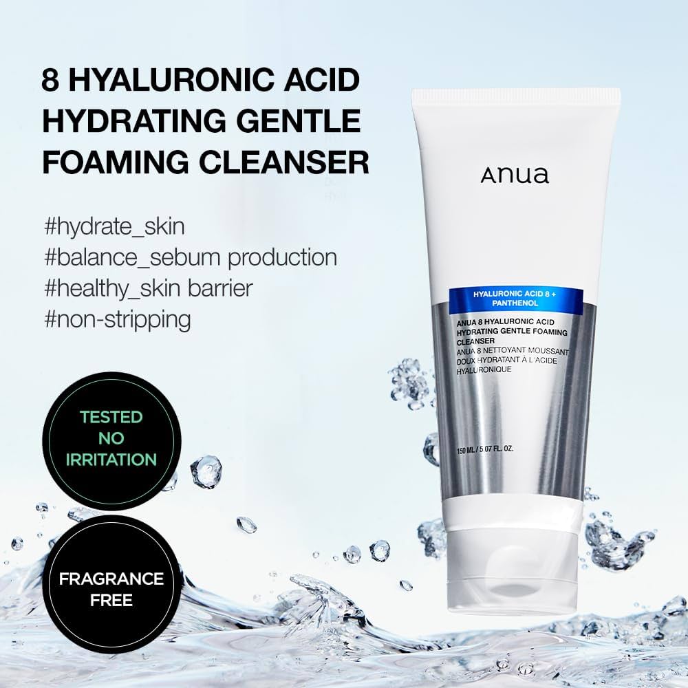 8 Hyaluronic Acid Hydrating Gentle Foaming Cleanser