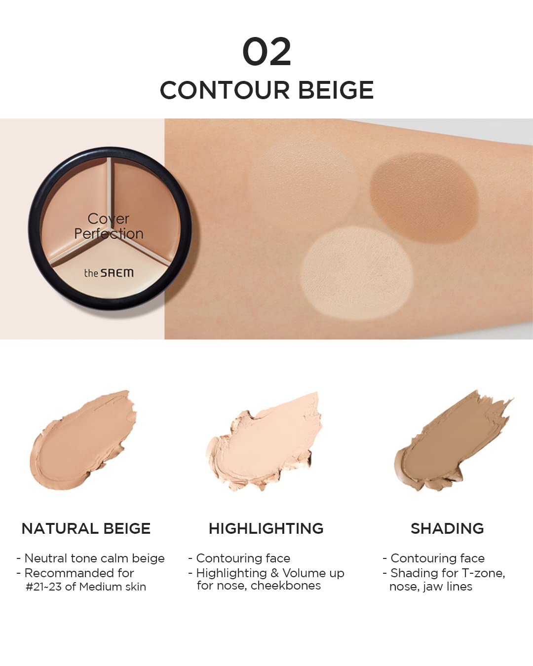 Cover Perfection Triple Pot Concealer