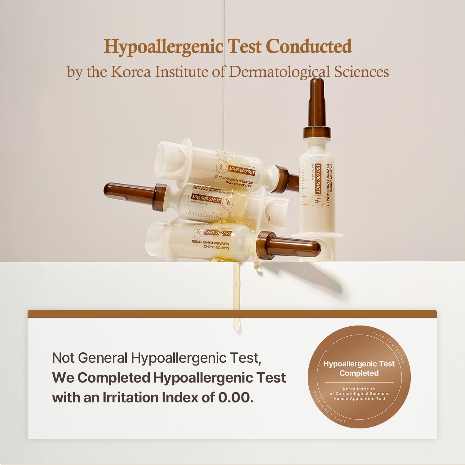 Salmon Caring Centella New Pair PDRN Booster 100,000 Shot Essence