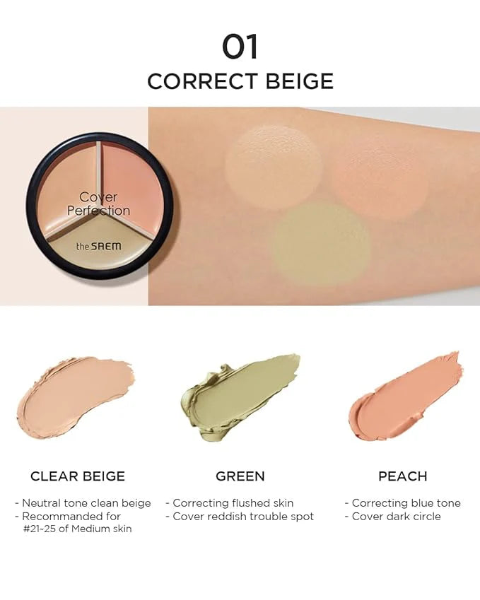 Cover Perfection Triple Pot Concealer