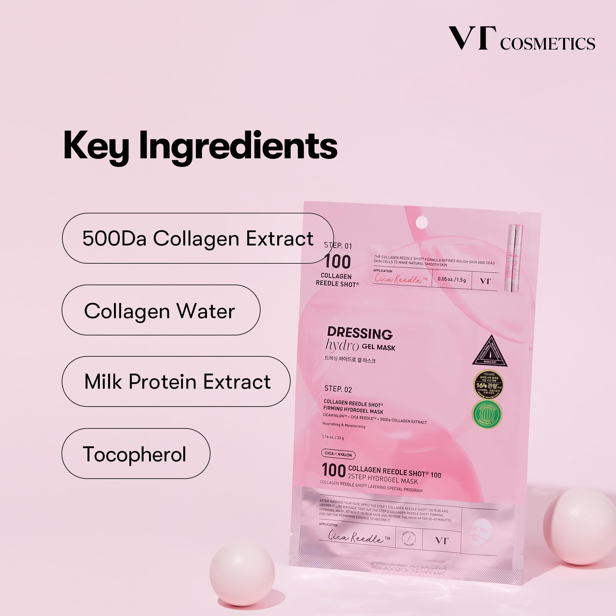 Collagen Reedle Shot 100 2Step Hydrogel Mask