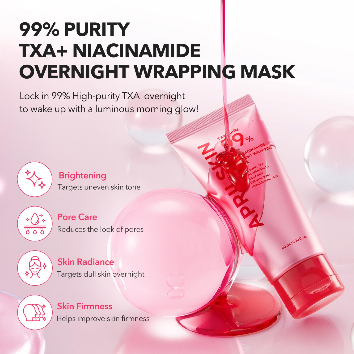 TXA Niacinamide 99 Night Wrapping Mask