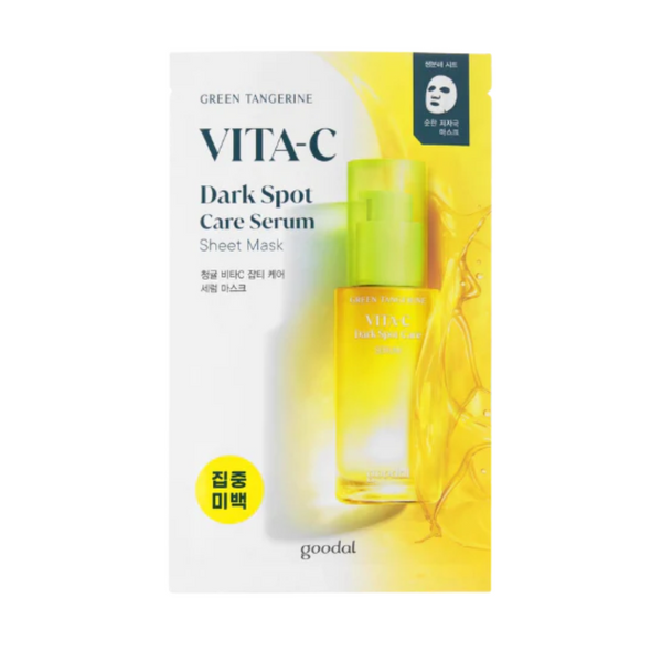 のん　goodal GREEN TANGERINE VITA-C マスク Green Tangerine Vita C Dark Spot Care Serum Mask – K-Beauty Store
